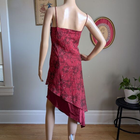 Vintage 90s Y2K Positive Attitude Midi Dress Whimsygoth Glitter Fairycore 8P - Picture 4 of 11